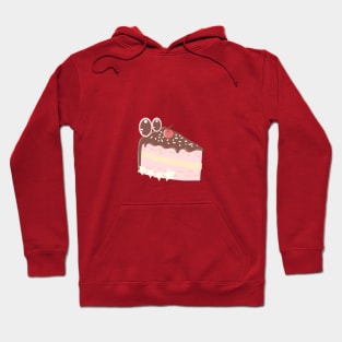 Cake Slice Dark Brown Ver Hoodie